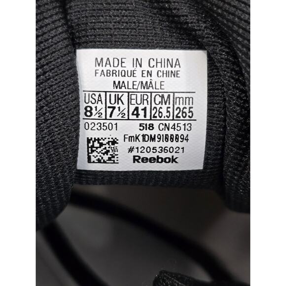 - Reebok Lifter PR Black/White Men's Lifting Shoe SZ 8-1/2! - Picture 7 of 7